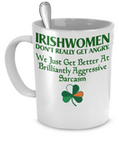 Irishwomen Brilliantly Aggressive Sarcasm Mugs